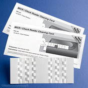 Waffletechnology MICR / Check Reader Cleaning Card